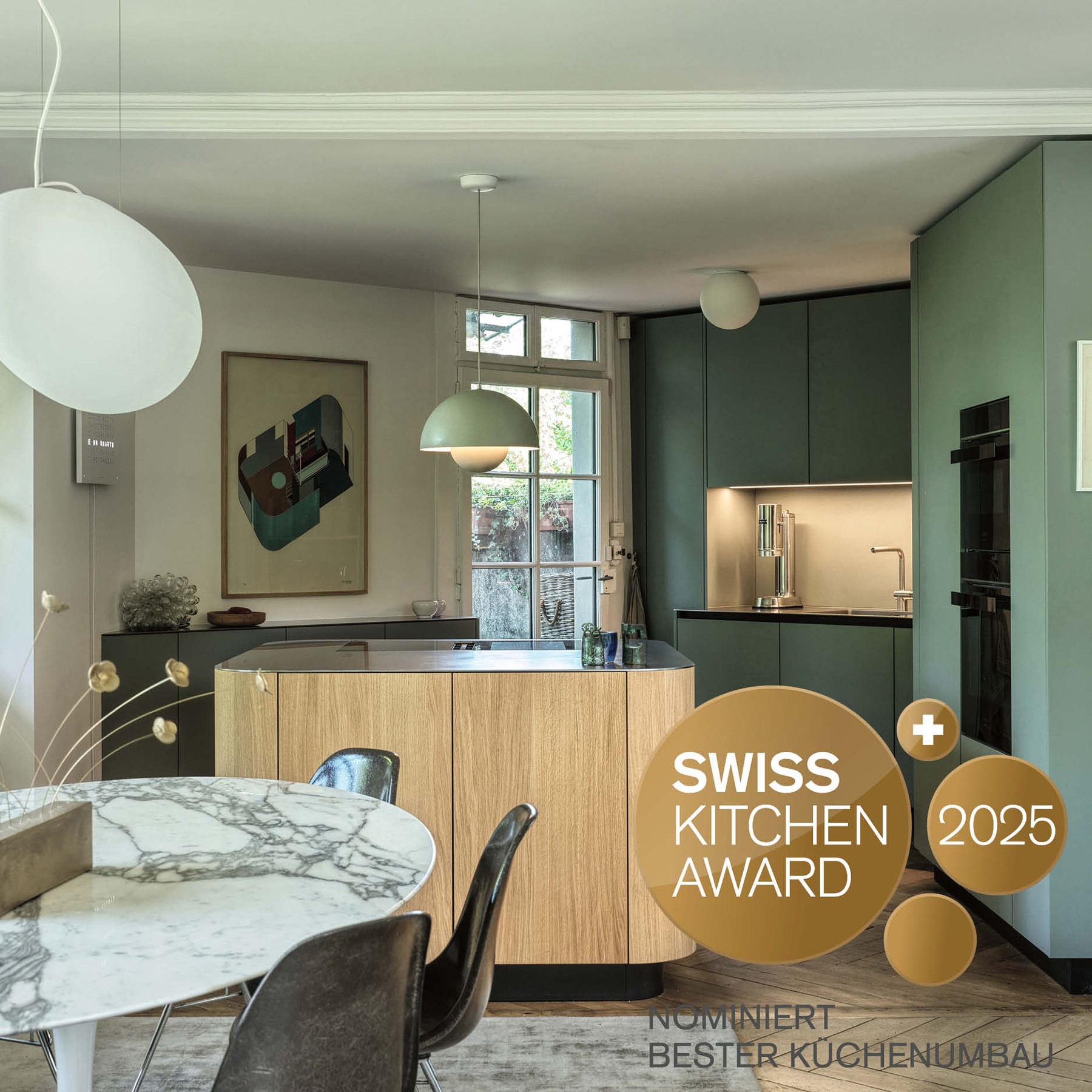 Swiss Kitchen Award 2025 Bester Küchenumbau